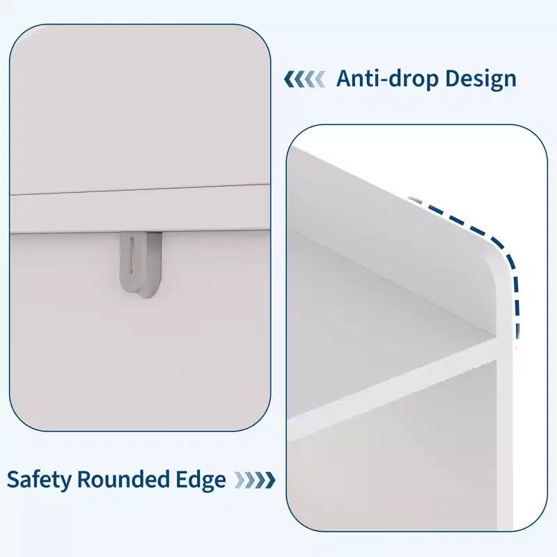 Organizzatore per giocattoli, Libreria per bambini, Mobile contenitore per giocattoli, Scaffale portagiochi per cameretta, camera da letto, asilo nido, soggiorno