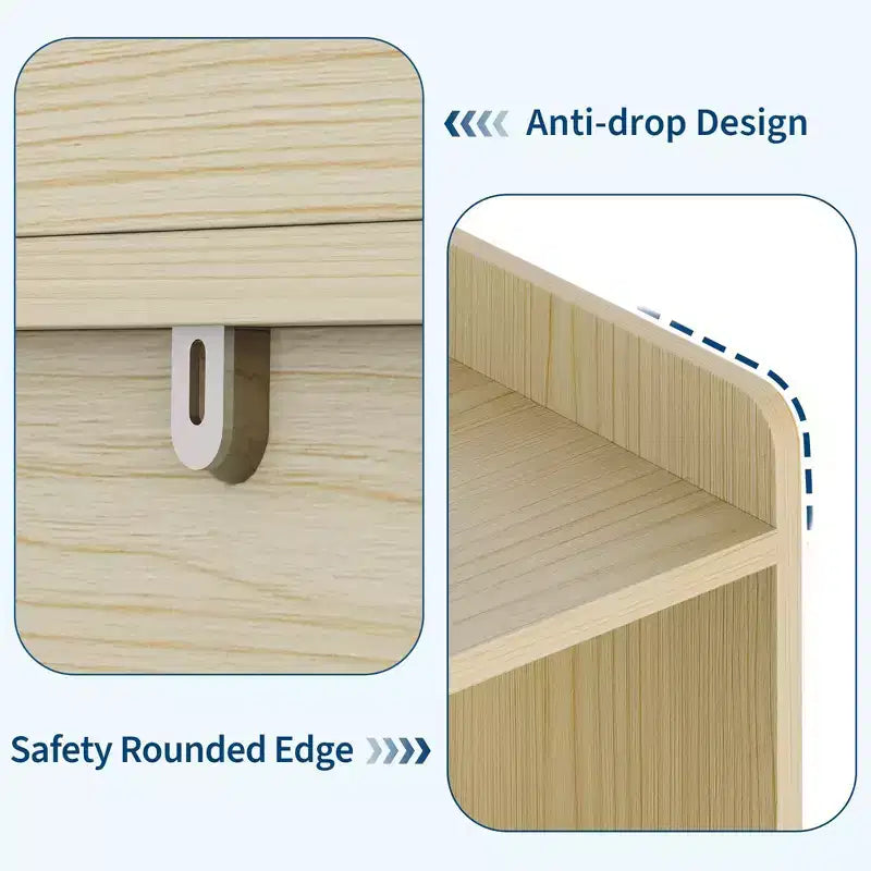 Organizzatore per giocattoli, Libreria per bambini, Mobile contenitore per giocattoli, Scaffale portagiochi per cameretta, camera da letto, asilo nido, soggiorno