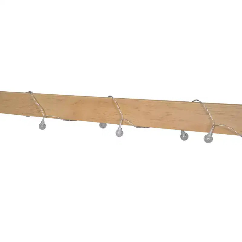 Letto a Casetta con Luci a LED, Letto a Pavimento Montessori in Legno Massello di Pino con Supporto a Doghe e Sponda di Sicurezza, Letto a Basso Profilo per Bambini, Misura Matrimoniale