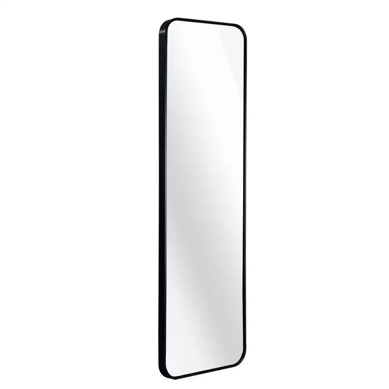 Specchio rettangolare a figura intera, 47x14'' da parete infrangibile con cornice in alluminio, specchio da porta adatto per l'arredamento moderno della casa