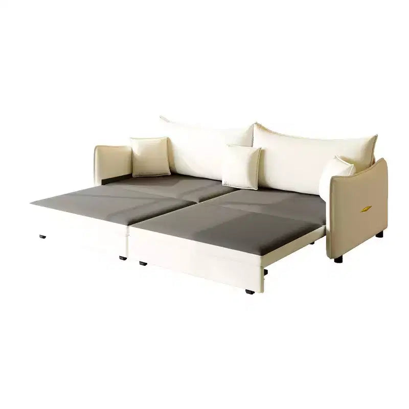 Divano moderno a 3 posti in velluto, divano letto estraibile king-size, divano letto convertibile 3-in-1 con 3 cuscini