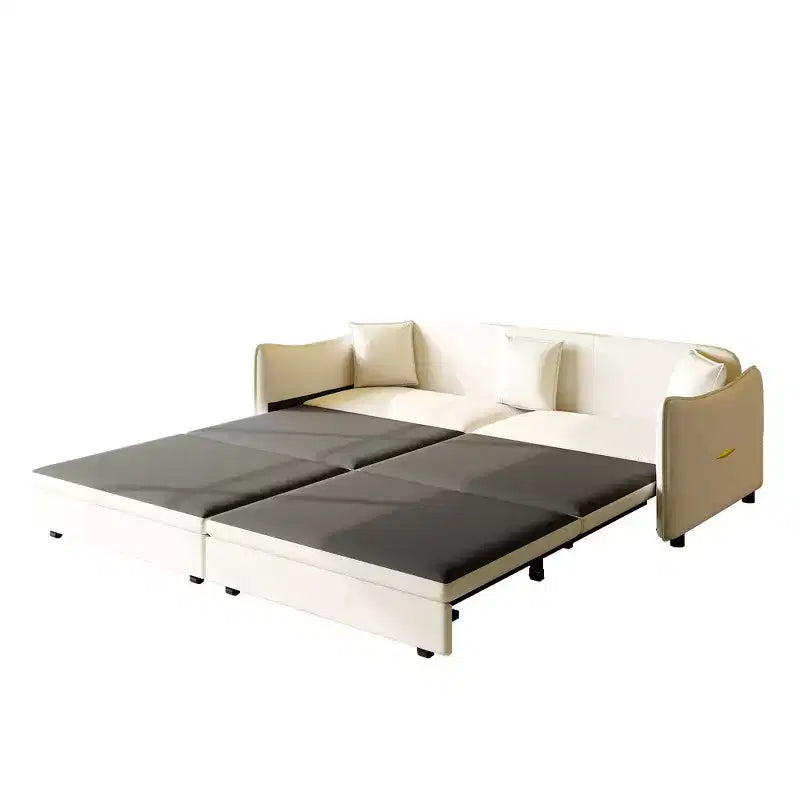 Divano moderno a 3 posti in velluto, divano letto estraibile king-size, divano letto convertibile 3-in-1 con 3 cuscini