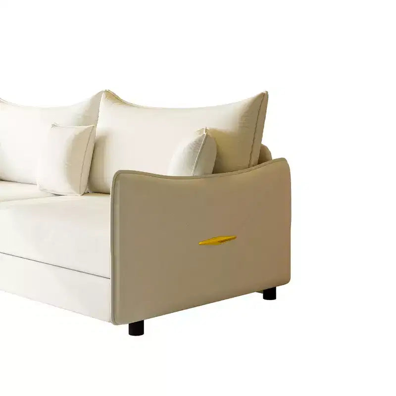Divano moderno a 3 posti in velluto, divano letto estraibile king-size, divano letto convertibile 3-in-1 con 3 cuscini