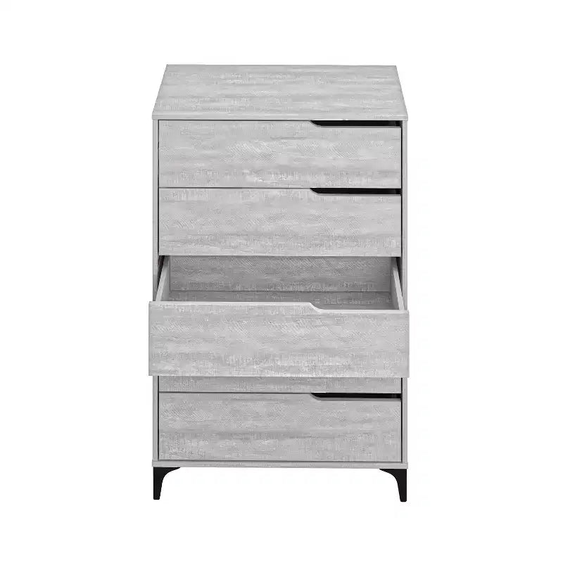 Cassettiera a 5 cassetti con guide metalliche 78 P 39,6 L 117,8 H cm