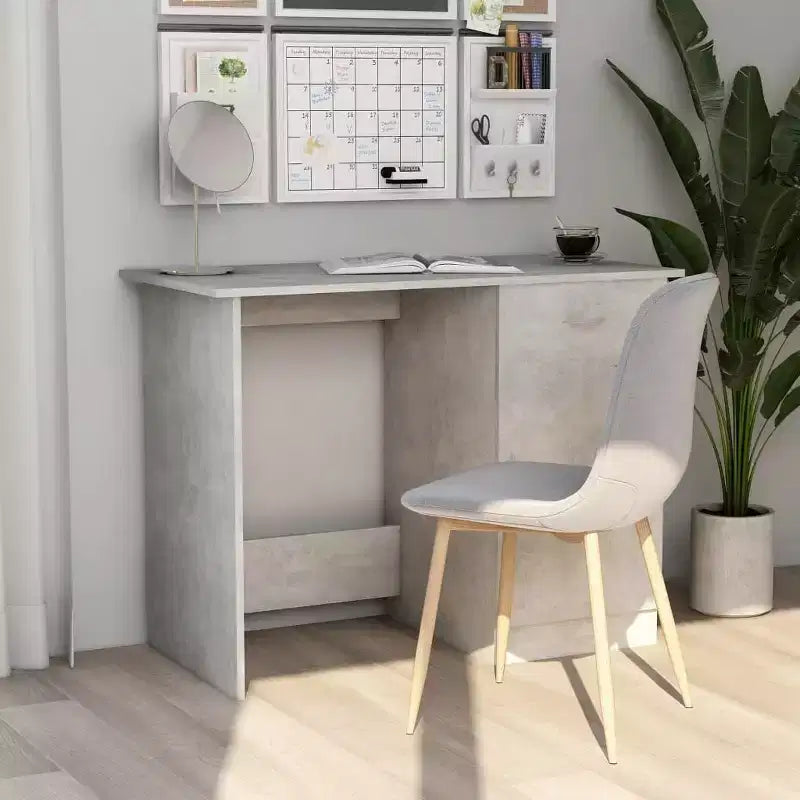 Scrivania Scrivania standard in legno composito grigio Sonoma