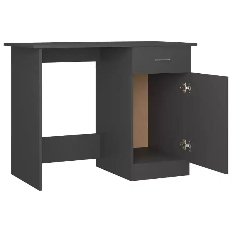 Scrivania Scrivania standard in legno composito grigio Sonoma
