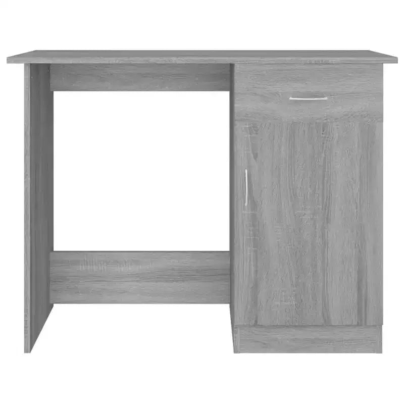 Scrivania Scrivania standard in legno composito grigio Sonoma