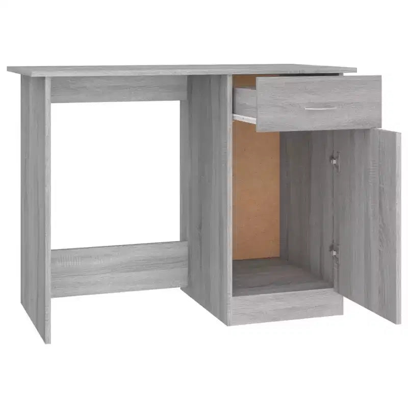 Scrivania Scrivania standard in legno composito grigio Sonoma