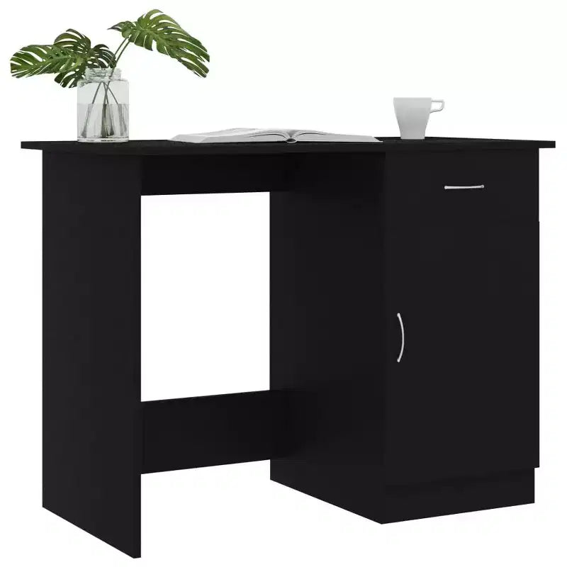 Scrivania Scrivania standard in legno composito grigio Sonoma
