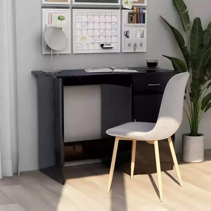 Scrivania Scrivania standard in legno composito grigio Sonoma
