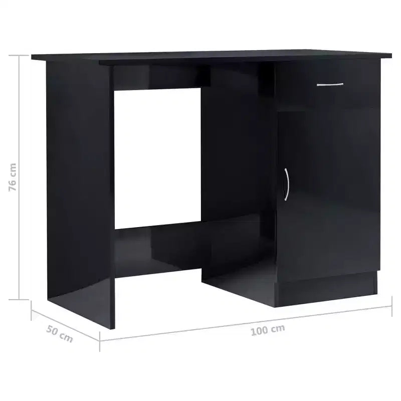 Scrivania Scrivania standard in legno composito grigio Sonoma
