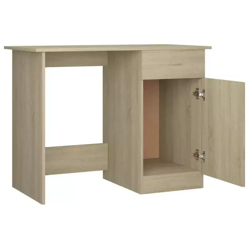 Scrivania Scrivania standard in legno composito grigio Sonoma