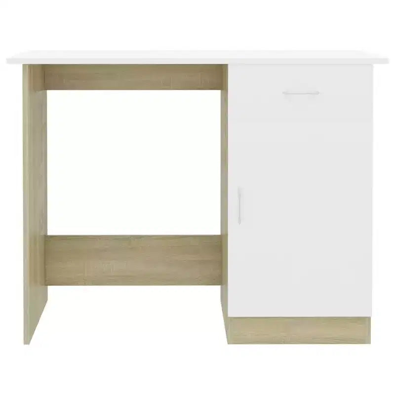 Scrivania Scrivania standard in legno composito grigio Sonoma