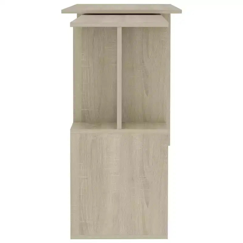 Scrivania Nera lucida Legno multistrato Media Girevole